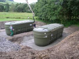 Oczyszczalnie połączone dla 300 osób