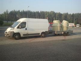 Transport oczyszczalni Feliksnavis po całej Polsce